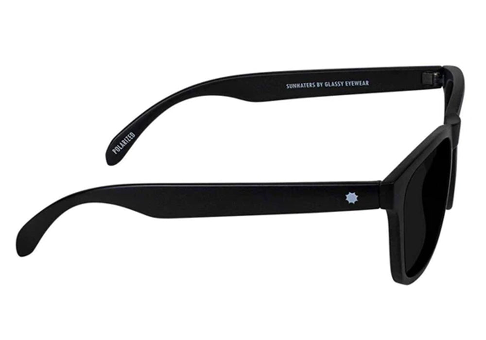 Glassy - Deric Polarized - Matte Black - GlassyEyewearUK