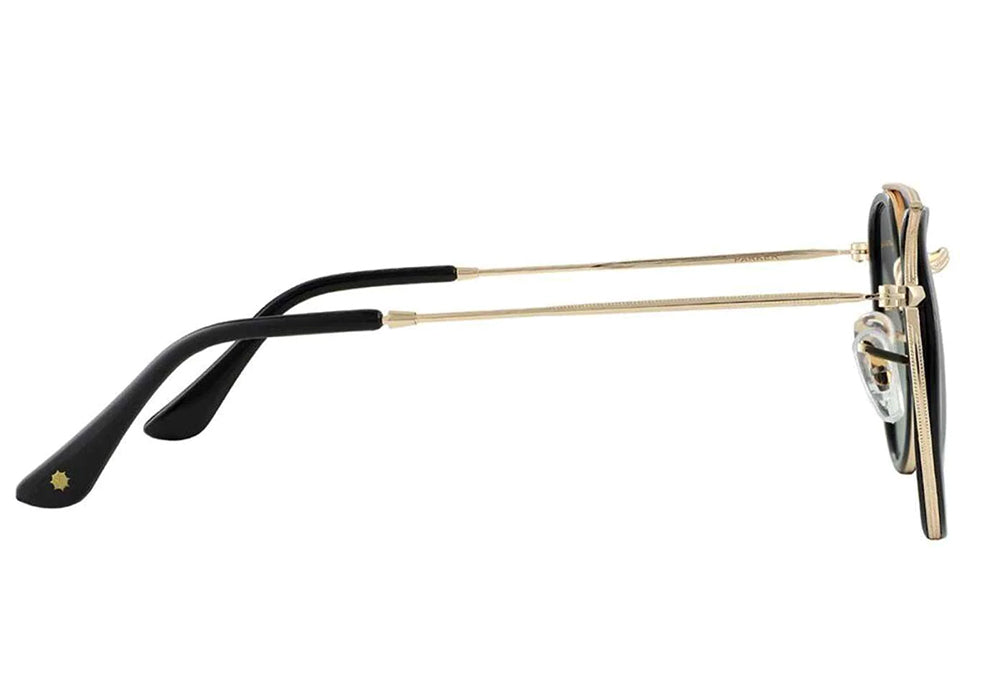 Glassy - Parker Polarized - Black/Gold - GlassyEyewearUK