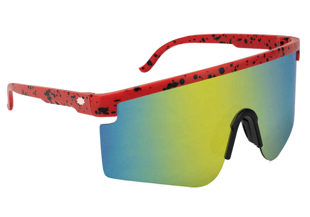 Glassy - Mojave - Red/Yellow Mirror - GlassyEyewearUK