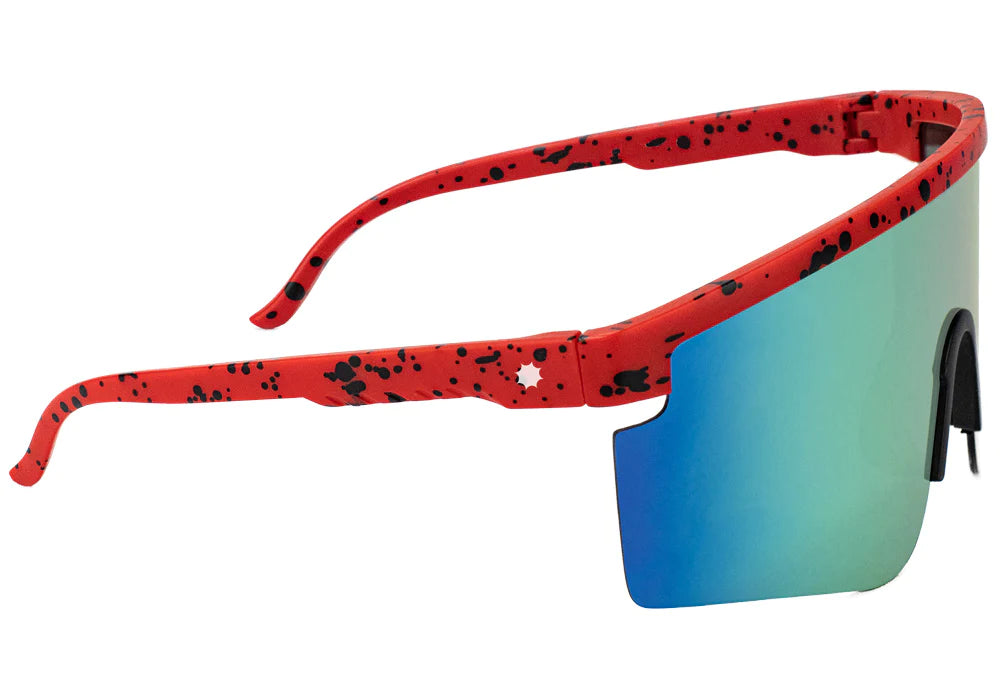 Glassy - Mojave - Red/Yellow Mirror - GlassyEyewearUK