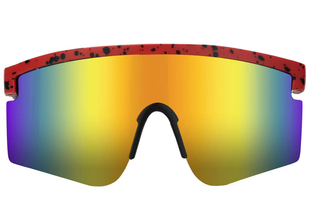 Glassy - Mojave - Red/Yellow Mirror - GlassyEyewearUK