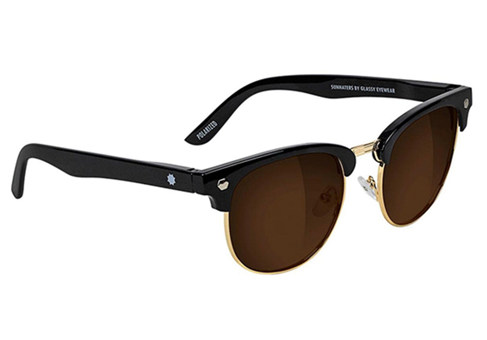 Glassy - Morrison Polarized - Black/Brown - GlassyEyewearUK