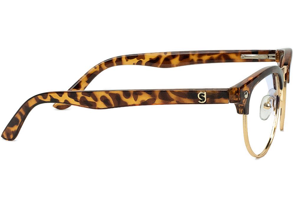 Morrison - Premium Gaming - Tortoise/Clear - GlassyEyewearUK