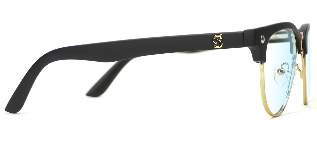 Morrison - Premium Gaming - Black/Tortoise/Clear - GlassyEyewearUK