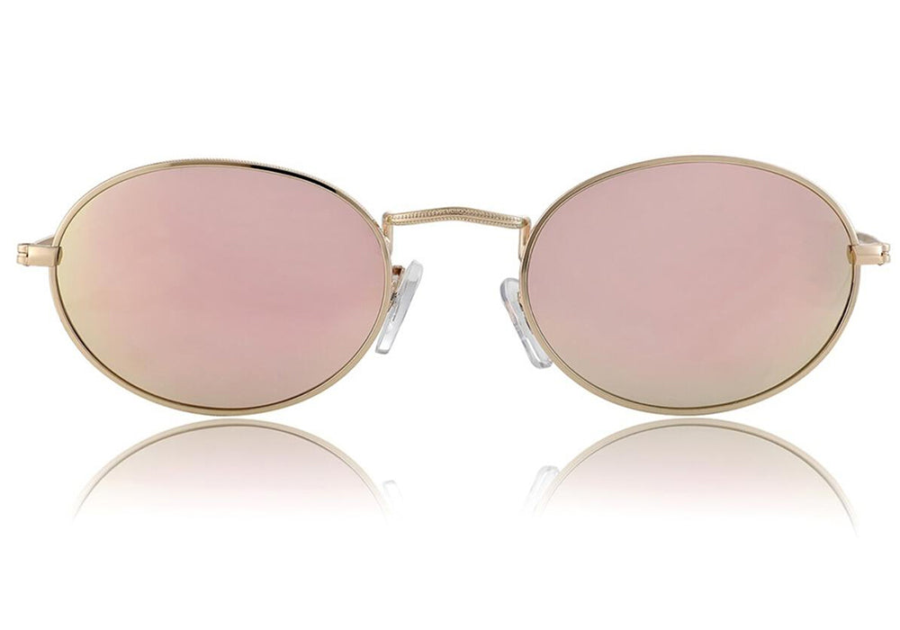 Glassy - Campbell Polarized - Gold/Pink Mirror