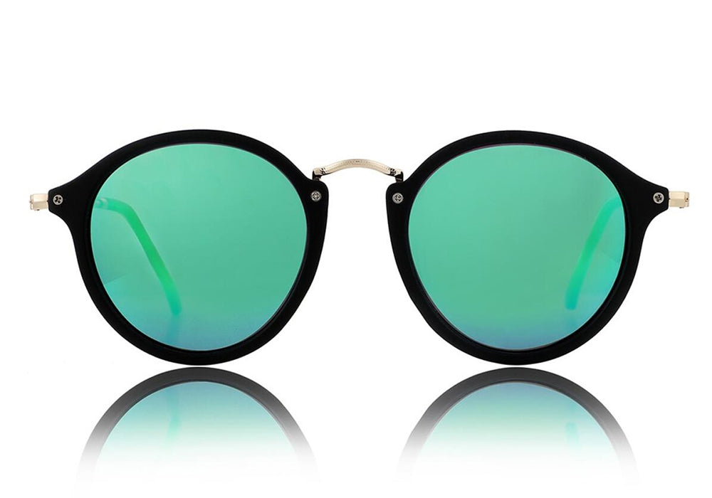 Glassy - Klein Polarized - Black/Green Mirror